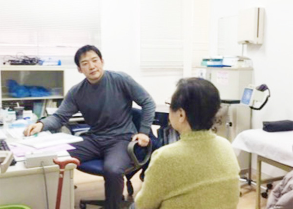 実際の診察の様子